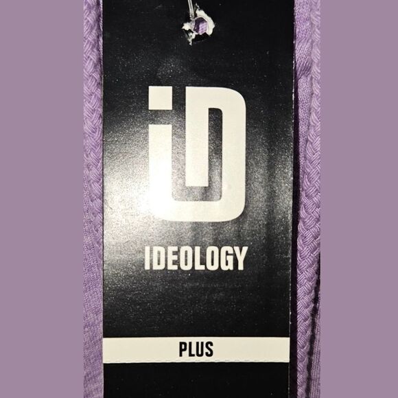 IDEOLOGY Women's Plus Size Purple Hooded Light Jacket. - Picture 9 of 12